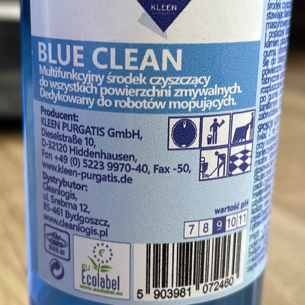 Ekologiczny Płyn Do Robotów Myjących Blue Clean 200 Ml